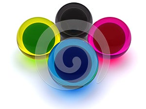 CMYK Spheres