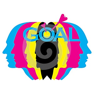 CMYK Success Concept