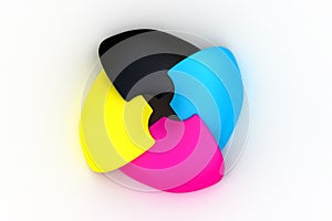 Cmyk whirl