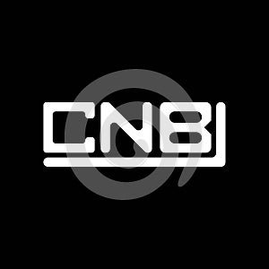CNB letter logo creative design with vector graphic, CNB
