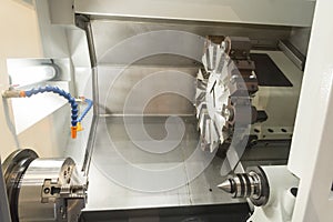 CNC lathe machine or Turning machine