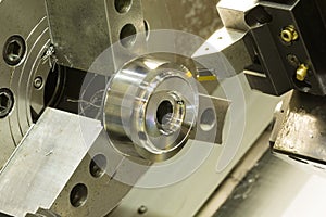 CNC lathe machining automotive part