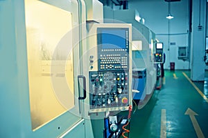 CNC machine shop photo