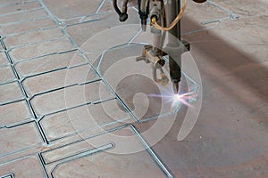 CNC Machine Steel Cutting