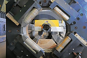 CNC machine tool is in the workshop