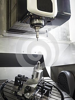 CNC machining center cutting mold