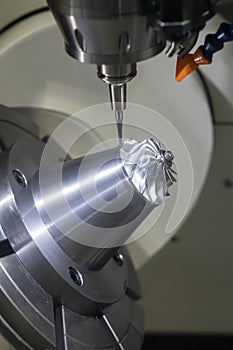 CNC machining center cutting mold