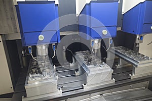 CNC machining center cutting mold