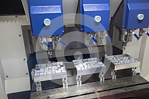 CNC machining center cutting mold