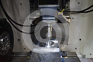 CNC machining center cutting mold