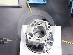 CNC machining center cutting mold