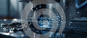 The CNC Machining Process.AI generated image