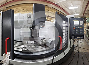 CNC milling machine photo