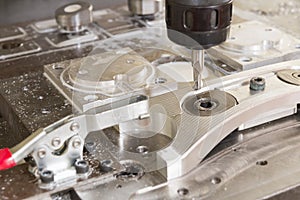 The CNC milling machine photo