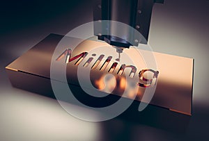 CNC milling machine.