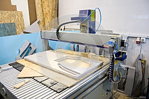 CNC router machine photo