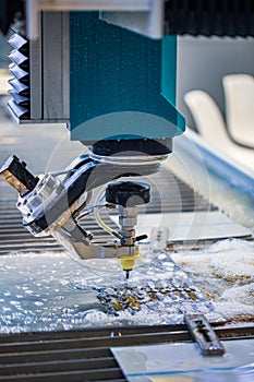 CNC water jet cutting machine