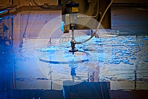 CNC Waterjet Cutting Machine Detail