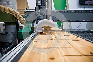 CNC woodworking wood processing machine, modern technology in the industry