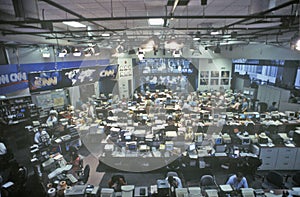 CNN Cable News Network media/newsroom, Atlanta, Georgia