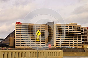 The CNN center downtown Atlanta