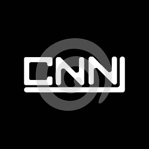 CNN letter logo creative design with vector graphic, CNN photo