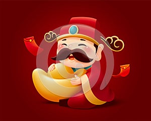 CNY god of wealth character