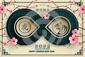 Feliz chino nuevo 2022 de 