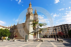 Co-Cathedral of Saint Maria de la Redonda in Logrono