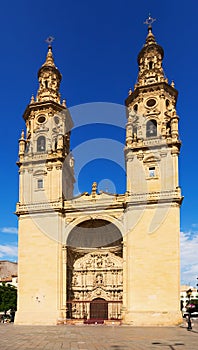 Co-Cathedral of Saint Maria de la Redonda in Logrono, Spain