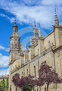 Co-cathedral of Santa Maria de la Redonda of LogroÃ±o, Spain.