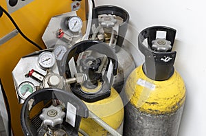 CO2 tank used with beer keg photo