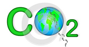 Co2 Carbon Footprint photo