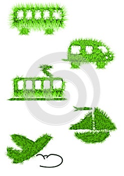 CO2-free transportation