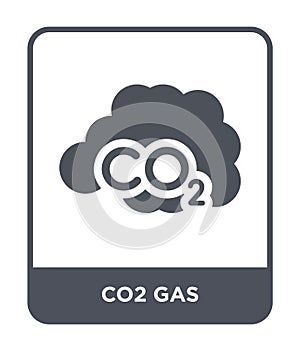 co2 gas icon in trendy design style. co2 gas icon isolated on white background. co2 gas vector icon simple and modern flat symbol