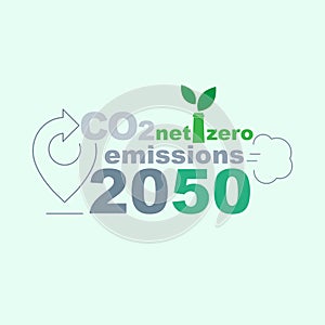 CO2 Net Zero Emission Typo 2