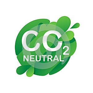 CO2 neutral stamp net zero carbon footprint