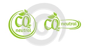 CO2 neutral zero footprint - carbon emissions free