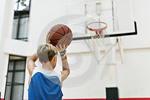 Coach Athlete Basketball Bounce Sport Concept