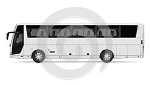 Coach Bus Isolated