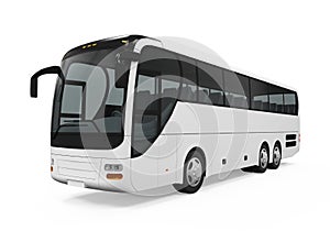 Coach Bus Isolated