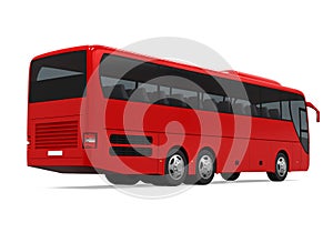 Coach Bus Isolated