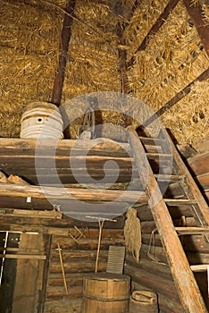 Coach-house interior