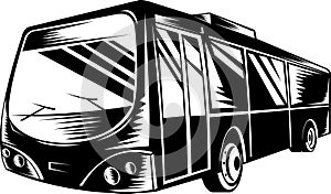 Coach or tourist bus