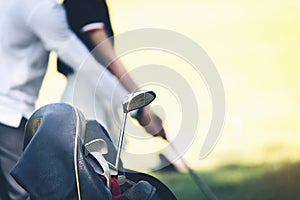 Coaches are teaching golfers to catch wood in the beginning to p