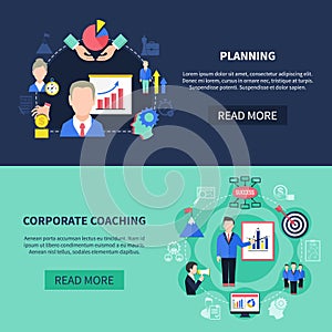 Coaching Banners Set