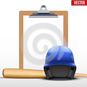 Coaching blank clipboard