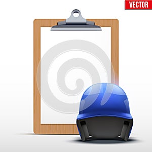 Coaching blank clipboard