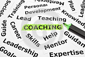 Coaching with other related words