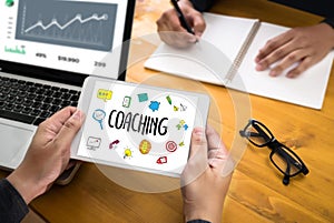 COACHING Training Planning Learning Coaching Business Guide Ins